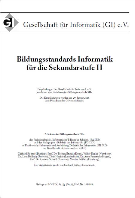 3 7 9 4 Bildungsstandards Informatik SII