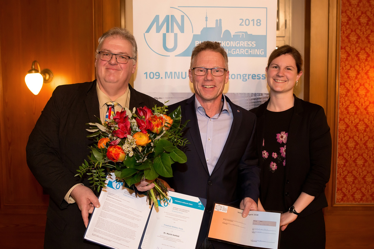 Frank Herrmann, Dr. Martin Holfeld,  Dr. Verena Weidmann (VCI)