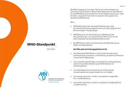 Standpunkt MNU 150125